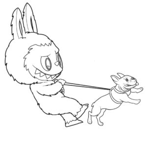 Puppy Labubu